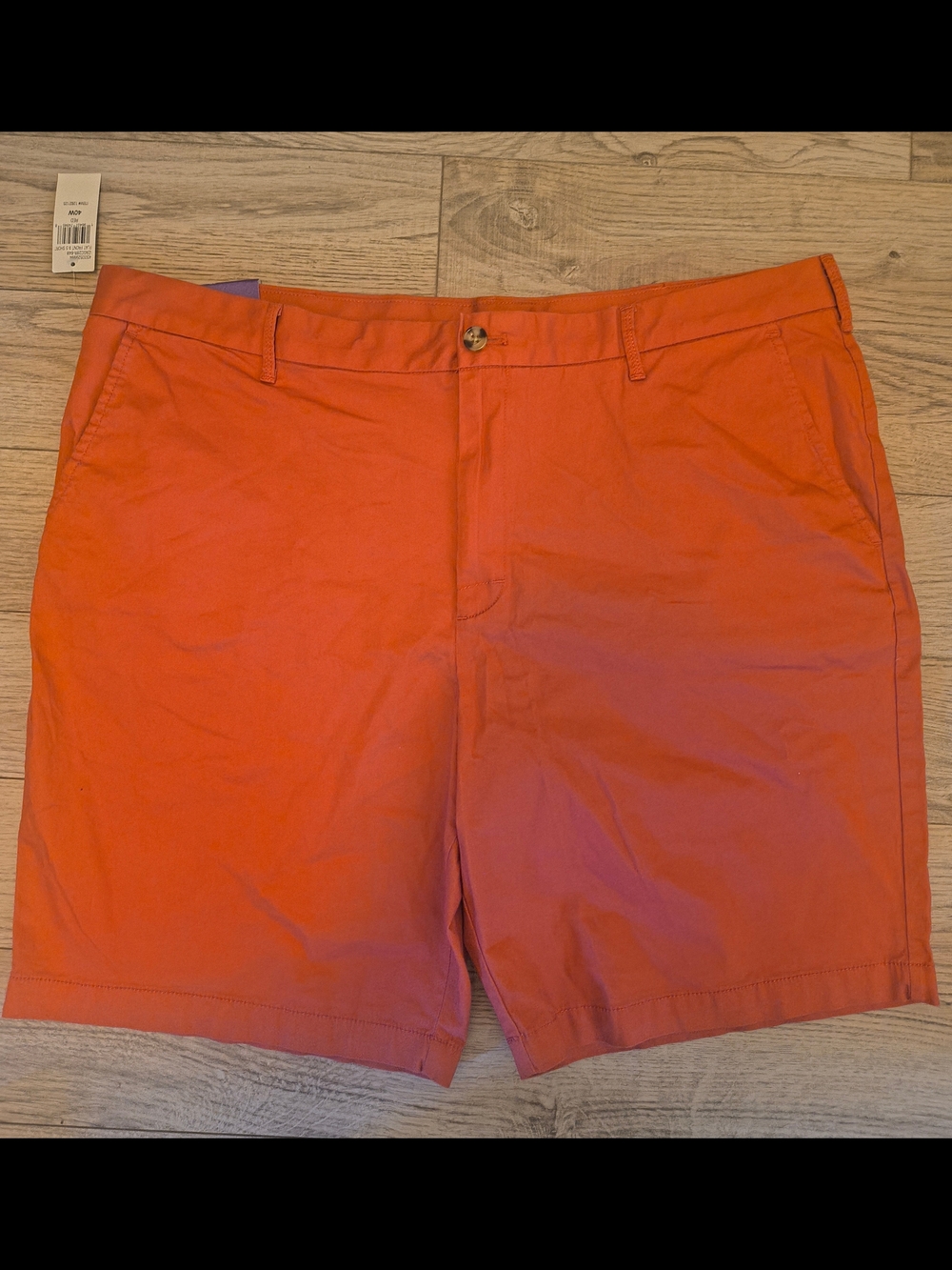 Izod Men's Bright Light Red Flat-Front Shorts